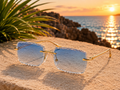 Lunettes de Soleil LIVO Gold Blue