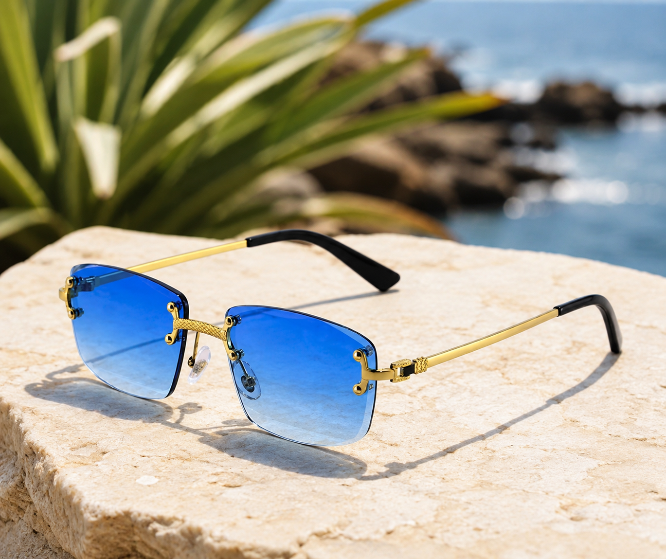 Lunettes de Soleil LIVO Aura Blue