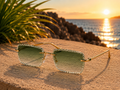 Lunettes de Soleil LIVO Gold Paradise